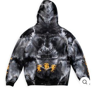 FRESH BAKED LBC FARMERS TIE DYE HOODIE S